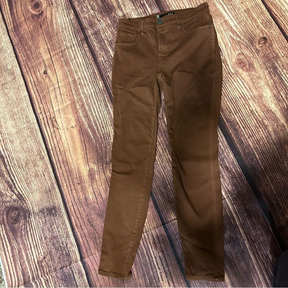 Women’s Kut From The Kloth Skinny Burnt Orange Jean Size 6